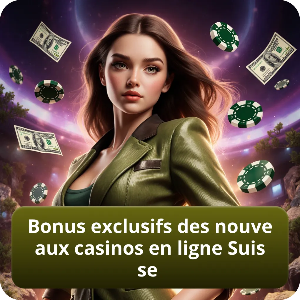 Les bonus exclusifs proposés par les nouveaux casinos en ligne en Suisse